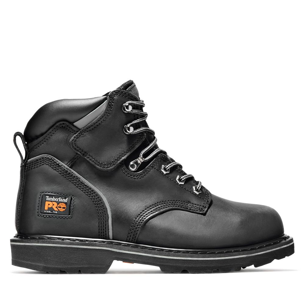 Botas de Trabajo Masculino - Timberland Pro® Pit Boss 6" Steel Toe - PIMLW8054 - Pretas